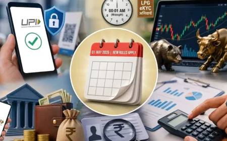 1 मई से बदल रही है आपकी जेब की किस्मत! UPI, LPG और बैंकिंग के नए नियम चौंका देंगे