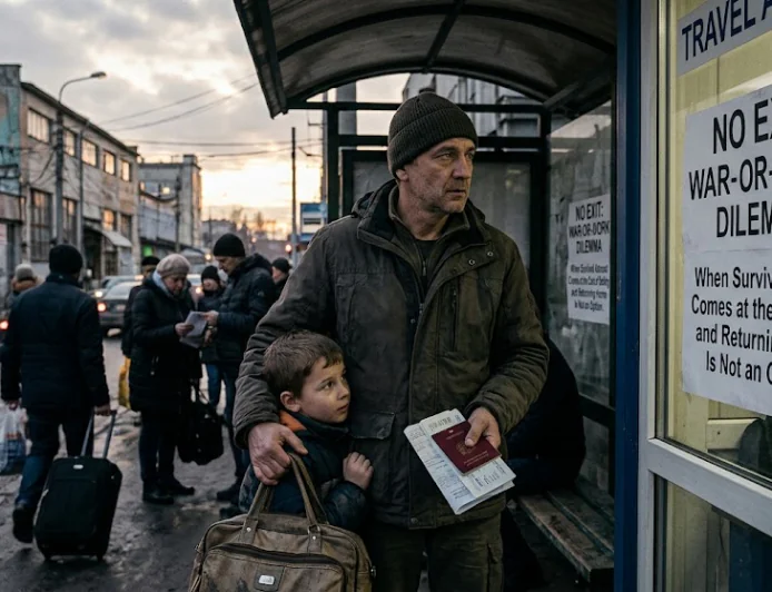 “No Exit: War-or-Work Dilemma—When Survival Abroad Comes at the Cost of Safety, and Returning Home Is Not an Option”