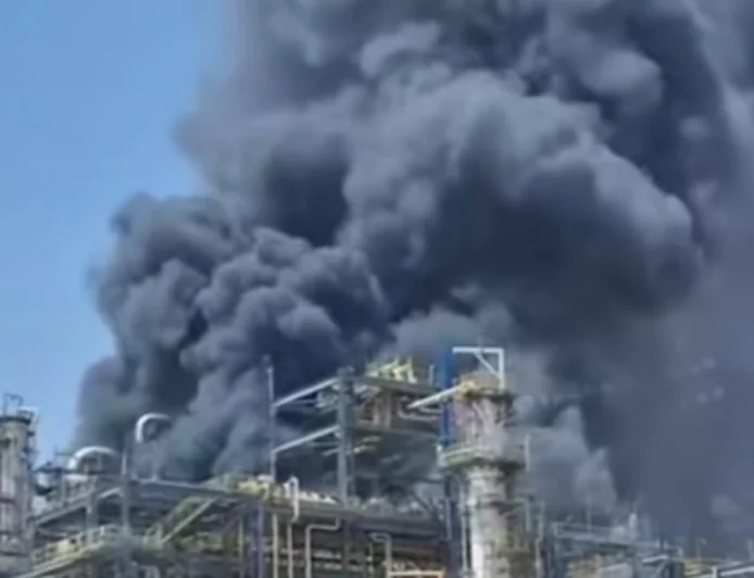 उद्घाटन से ठीक पहले पचपदरा रिफाइनरी में आग, सीडीयू यूनिट में मचा हड़कंप...