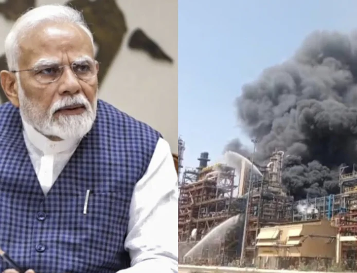 पचपदरा रिफाइनरी में धुआं-धुआं, उद्घाटन से पहले लगी आग, पीएम का दौरा स्थगित किया गया!