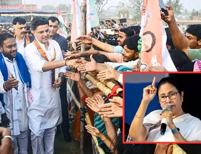 बंगाल में पायलट का पावर शो: ममता के गढ़ में 24 घंटे में 5 सभाएं और रोड शो, बंगाल की सियासत में बढ़ी हलचल