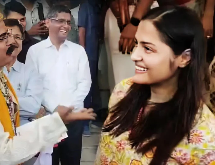 “कलेक्टर सौम्या झा अचानक क्यों हंस पड़ीं? बांदीकुई के बहरूपिया कलाकार ने ऐसा क्या कर दिया कि पूरा हॉल ठहाकों से गूंज उठा!”