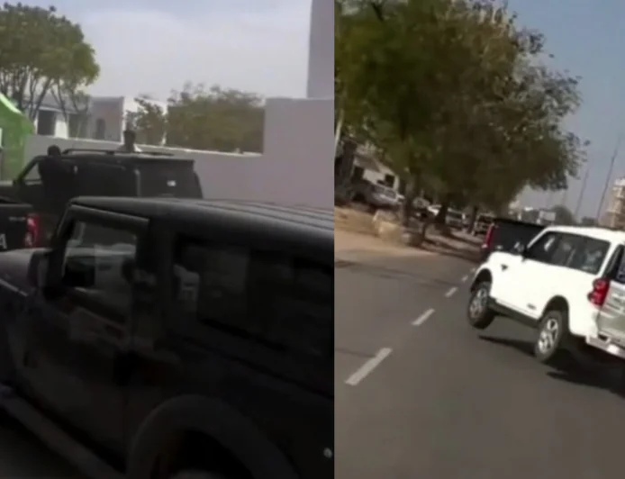 जोधपुर-पाली हाईवे पर स्टंटबाजी का वीडियो वायरल, तेज रफ्तार में लहराई स्कॉर्पियो से बढ़ा हादसे का खतरा..