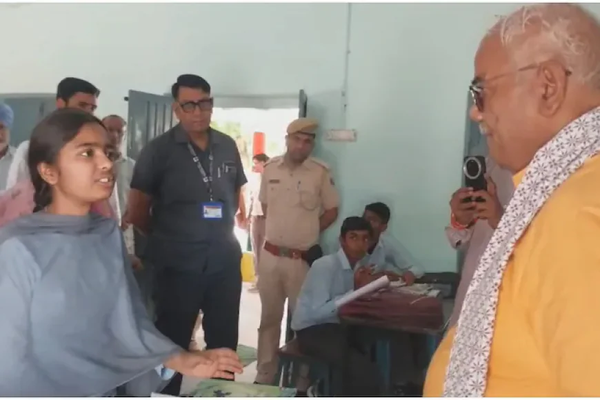 “अचानक स्कूल पहुंचे मंत्री… छात्रा के जवाब ने जीता दिल, लेकिन बाहर निकलते ही क्यों भड़क उठे दिलावर?”