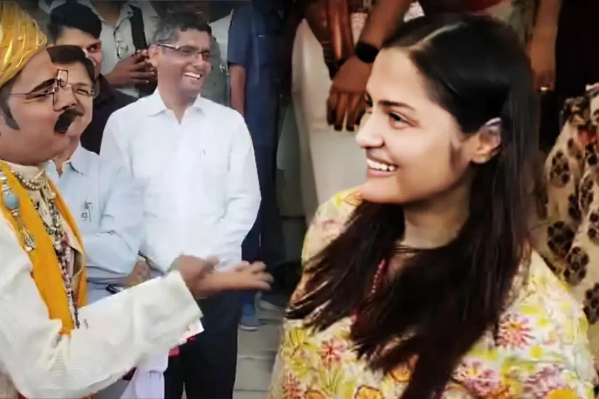 “कलेक्टर सौम्या झा अचानक क्यों हंस पड़ीं? बांदीकुई के बहरूपिया कलाकार ने ऐसा क्या कर दिया कि पूरा हॉल ठहाकों से गूंज उठा!”