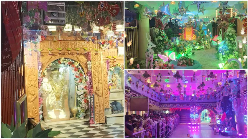 हनुमान जयंती पर सजा मेहंदीपुर बालाजी: जनसैलाब उमड़ा, सजावट देख ठहर जाएंगी नजरें