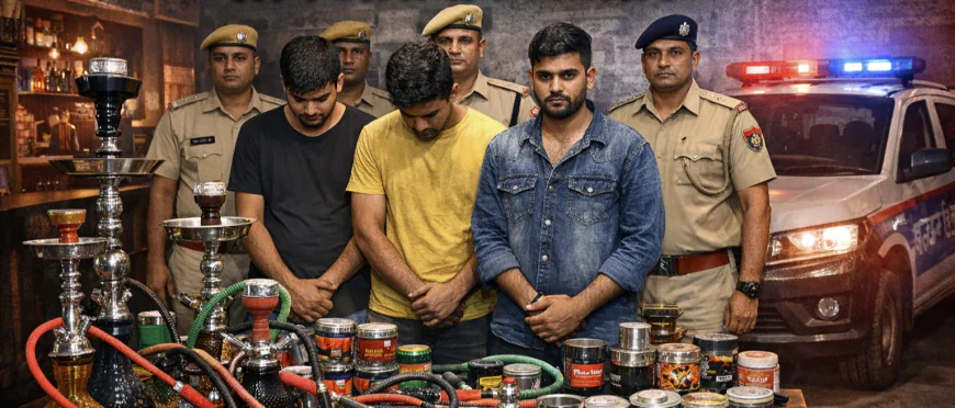कैफे की आड़ में चल रहे अवैध हुक्का बार पर जोधपुर पुलिस का शिकंजा!