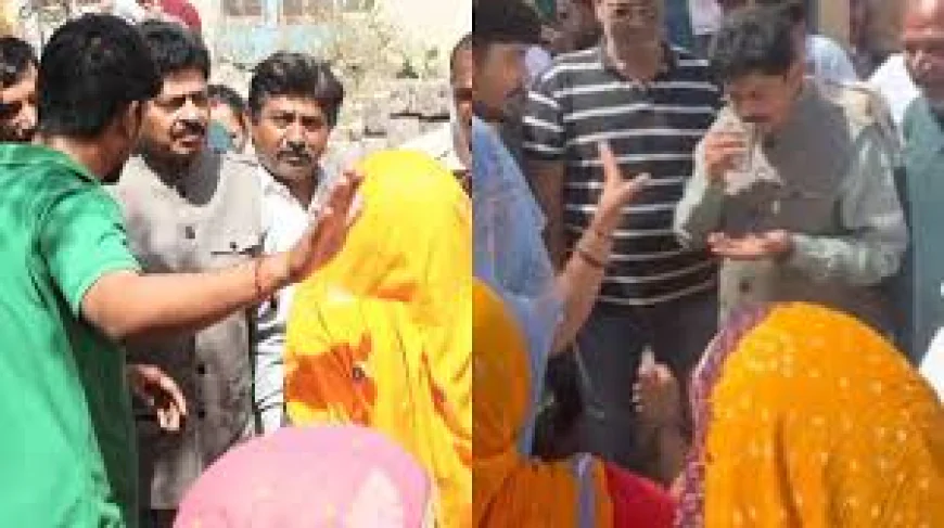 "गंदे पानी का गिलास MLA को थमाया: महिला बोली- ‘पीकर देखो’, विधायक ने सूंघकर लौटा दिया"