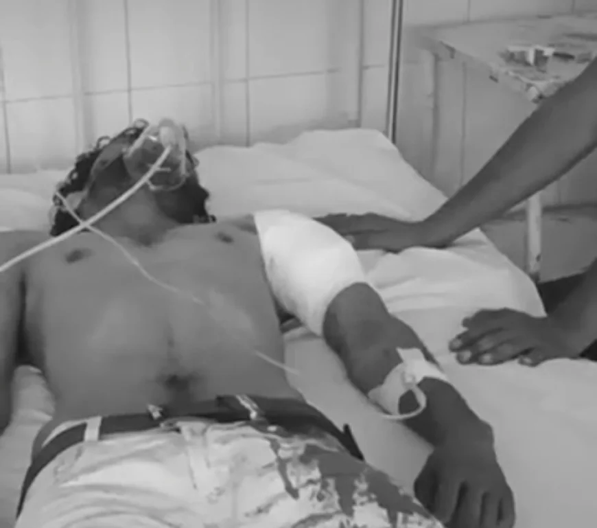 दिनदहाड़े घर में घुसकर सोते युवक पर फायरिंग, जयपुर रेफर किया: कंधे में लगी गोली, कई दिनों से जान से मारने की धमकियां