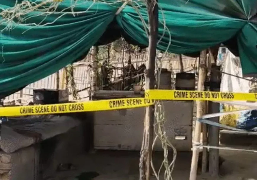 चाय के खोखे पर मिला खून से सना शव: मालिक की संदिग्ध मौत, एफएसएल टीम जांच में जुटी