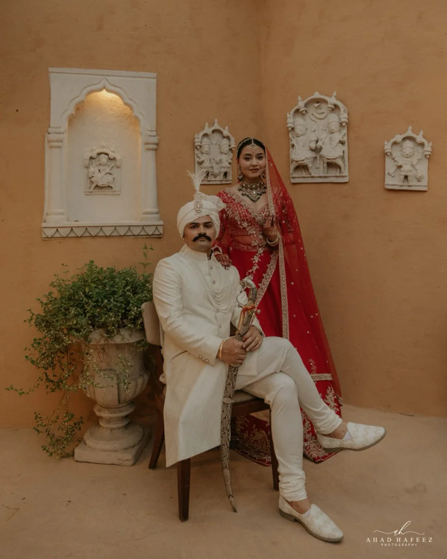 “केके बिश्नोई-अंशिका वर्मा की शादी बनी चर्चा का केंद्र, कुछ चेहरों ने बढ़ाई सियासी हलचल—जानिए वजह”