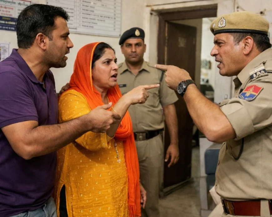 थाने में भाजपा महिला नेता से बदसलूकी, कॉन्स्टेबल पर गंभीर आरोप: शिकायत दर्ज कराने पहुंची तो मिली धमकी