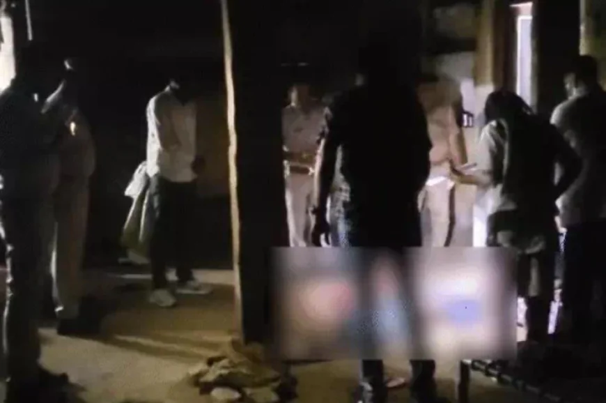 पति ने बकरियां चराकर घर लौटते ही सो रही पत्नी पर कुल्हाड़ी से ताबड़तोड़ वार कर दी हत्या