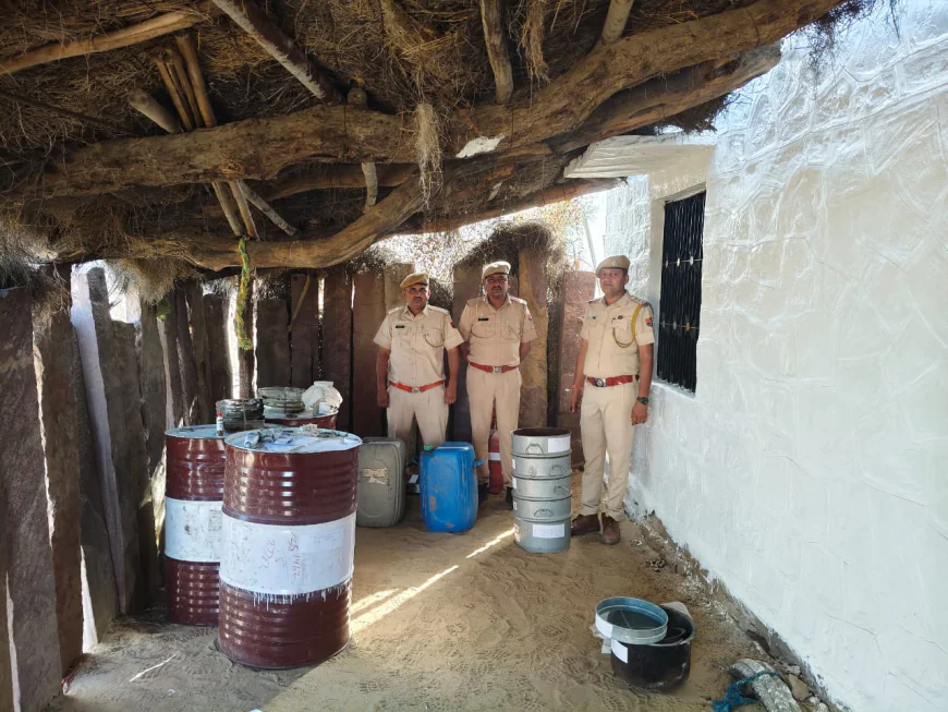 अवैध एमडीएमए फैक्ट्री का भंडाफोड़: ‘ऑपरेशन विभाजन’ के तहत बड़ी कार्रवाई, पिता-पुत्र गिरफ्तार