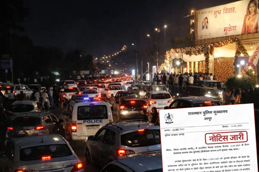 “VIP शादी में ऐसा क्या हुआ कि थम गई शहर की रफ्तार? जाम में फंसे खुद पुलिस के बड़े अधिकारी”