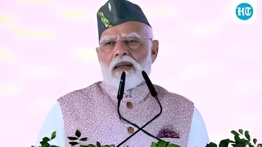देहरादून में विकास की नई उड़ान: पीएम मोदी ने बताया  प्रगति, प्रकृति और संस्कृति’ का शानदार संगम