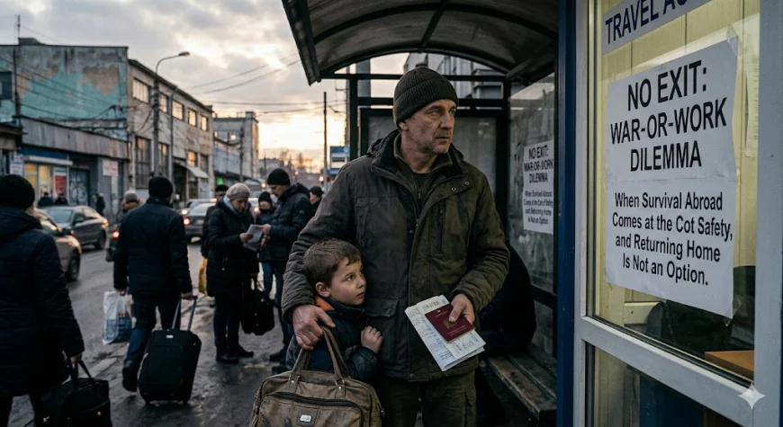 “No Exit: War-or-Work Dilemma—When Survival Abroad Comes at the Cost of Safety, and Returning Home Is Not an Option”