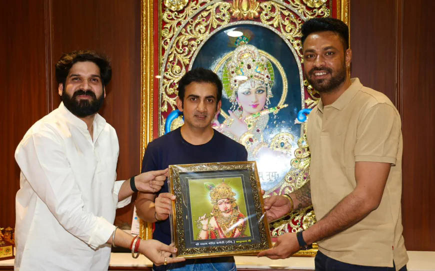 गौतम गंभीर पहुंचे खाटूश्यामजी: “जब भी बाबा बुलाते हैं, मैं चला आता हूं”