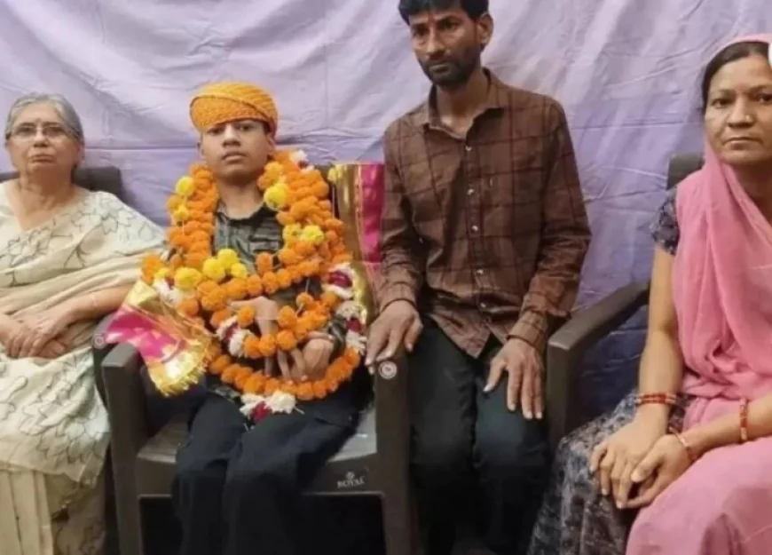 पेन नहीं पकड़ सकता, फिर भी 100% नंबर! उदयपुर के इस बेटे ने कर दिखाया कमाल!