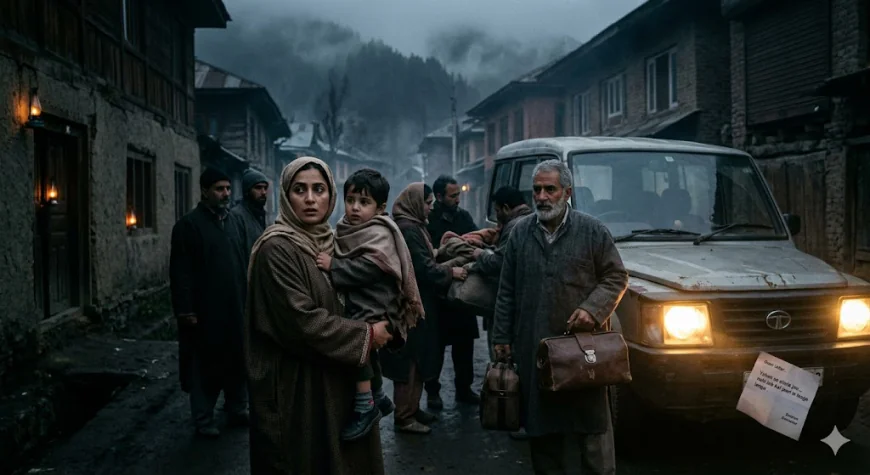 जब आधी रात की एक चिट्ठी ने दरवाज़ा खटखटाया… और सुबह होने से पहले एक परिवार को अपनी पूरी दुनिया पीछे छोड़नी पड़ी