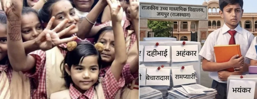 राजस्थान में ‘सार्थक नाम अभियान’ फिलहाल रुका विवाद के बाद शिक्षा विभाग ने पीछे खींचे कदम, अब माता-पिता पर छोड़ा फैसला!