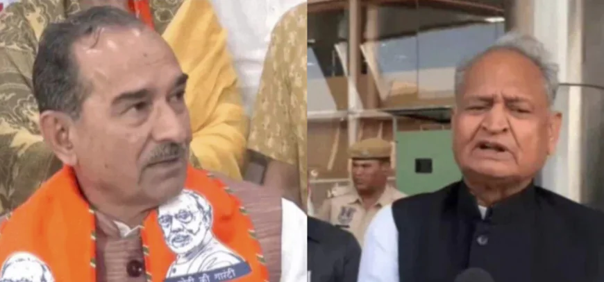 दिल्ली में ‘मधुर मुलाकात’ के बाद सियासी घमासान, गहलोत–पायलट की फोटो पर BJP का तंज..