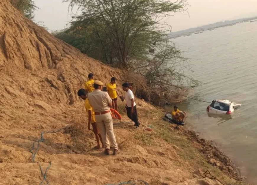 बारां में दर्दनाक हादसा: रास्ता भटककर पार्वती नदी में गिरी कार, युवक की मौत… 100 फीट गहराई बनी जानलेवा