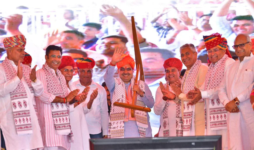 ओसियां में भाजपा का दमदार शक्ति प्रदर्शन, 416 करोड़ के विकास से बदला सियासी माहौल..