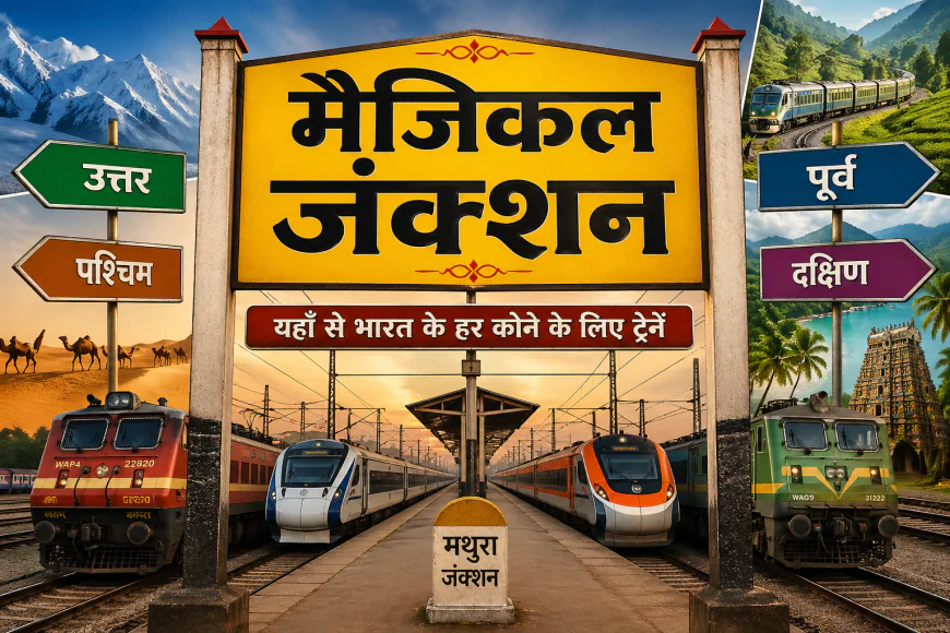 India Travel: एक ऐसा रेलवे स्टेशन, जहाँ से मिलती हैं देश के हर कोने की ट्रेन—जानिए “मैजिकल जंक्शन” का राज