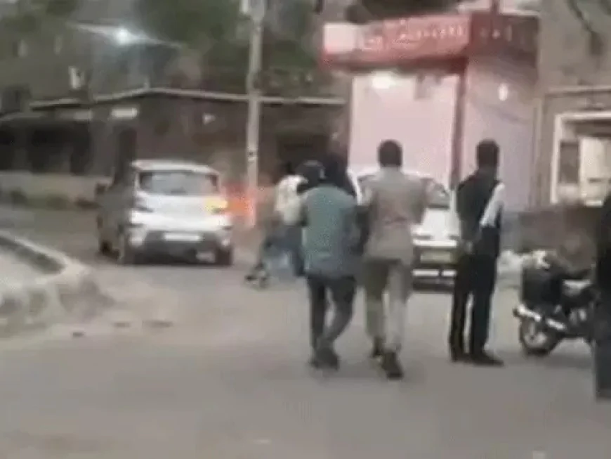 कोटा की कचहरी बनी ‘कुरुक्षेत्र’: प्रेम प्रसंग में बेकाबू भीड़, तहसील परिसर में जमकर चले ईंट-पत्थर