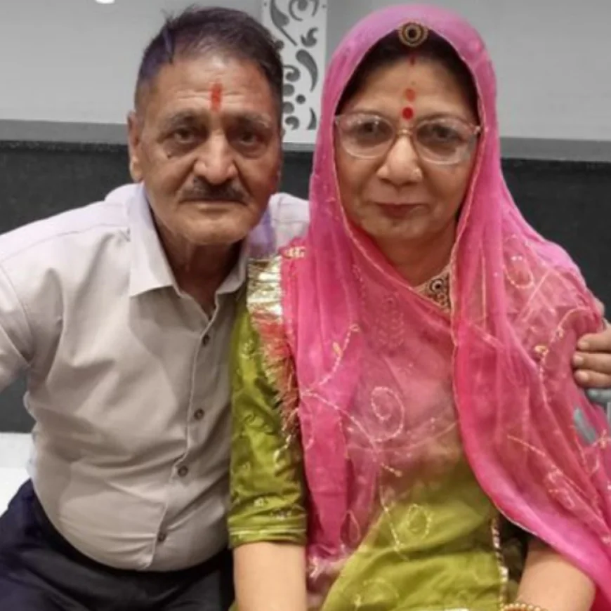 राधा-कृष्ण जैसा प्रेम जोधपुर में पत्नी के जाने के 24 घंटे में पति ने भी तोड़ा दम...