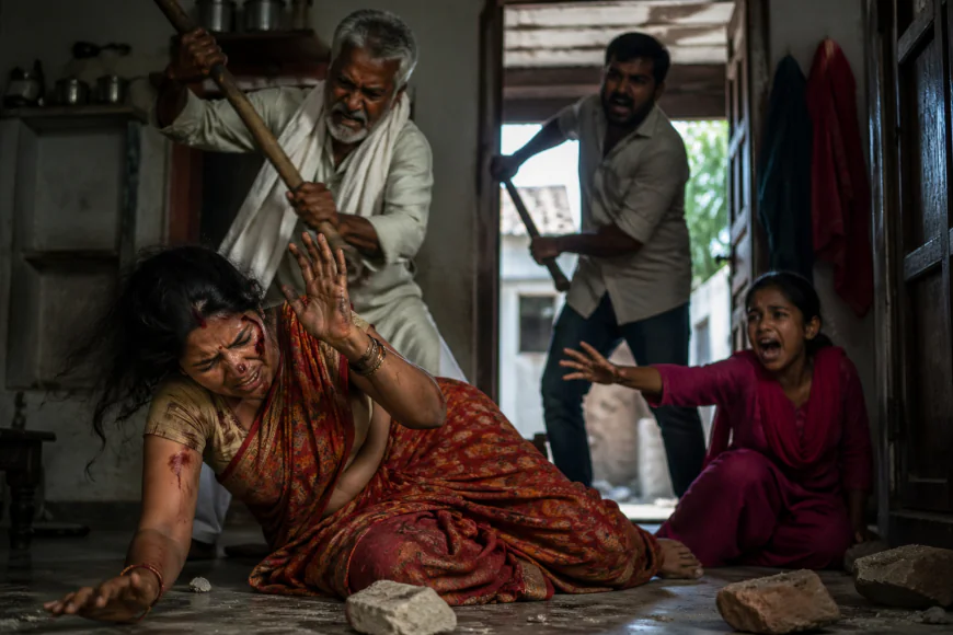 घर की दीवारों के भीतर खून का खेल: जालौर में महिला पर रिश्तों ने बरपाया कहर, CCTV ने खोला खौफनाक राज