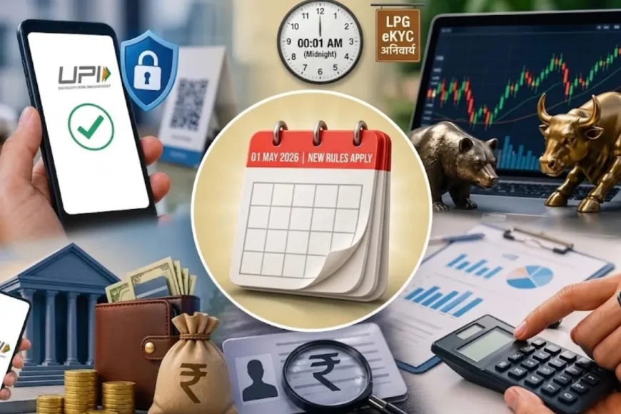 1 मई से बदल रही है आपकी जेब की किस्मत! UPI, LPG और बैंकिंग के नए नियम चौंका देंगे