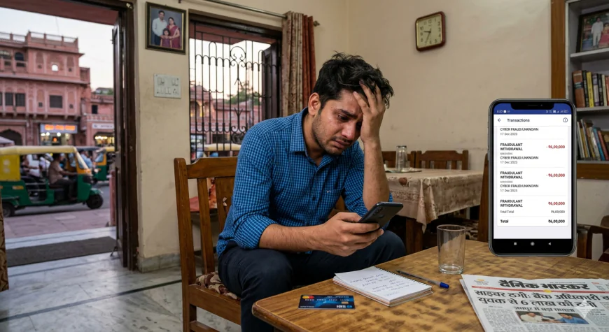 एक कॉल… और खाते से गायब 6 लाख! जयपुर में ‘बैंक अधिकारी’ बनकर ठगों ने खेला बड़ा खेल, सच जानकर रह जाएंगे दंग