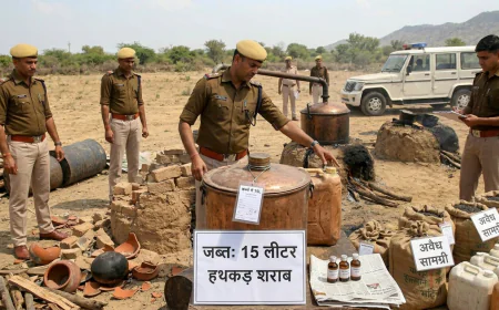 Udaipur: अवैध डोडा पोस्त जप्त कर दो आरोपियों को किया गिरफ्तार....