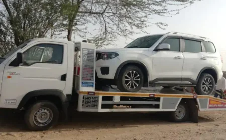 हरियाणा से चोरी की स्कॉर्पियो बाड़मेर में बरामद: कलर बदलकर चला रहे थे बदमाश, पुलिस देखते ही गाड़ी छोड़ फरार