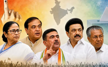 5 राज्यों में मतगणना शुरू: बंगाल में सबसे बड़ा सियासी संग्राम, जानिए किसके हाथ आयेगी सत्ता?