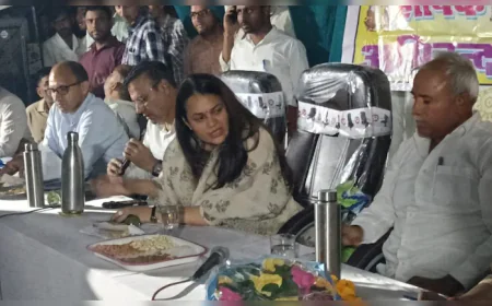 कलेक्टर टीना डाबी ने गांव में क्यों लगाई रात्रि चौपाल? विधायक के आरोपों से क्यों हुआ हंगामा?