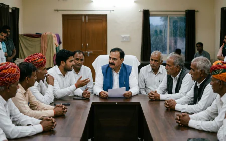 आदिवासी मीणा महापंचायत ने मुख्यमंत्री को सौंपा ज्ञापन, निष्पक्ष SIT जांच और 'साजिश' के कोण की जांच की मांग