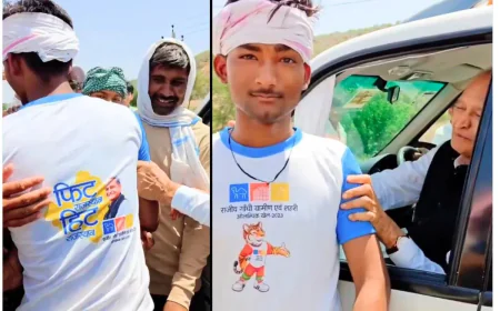 ‘अभी भी ये टी-शर्ट चल रही है?’ सड़क पर युवक को देखकर गहलोत ने रुकवाई कार, VIDEO ने जीता लोगों का दिल