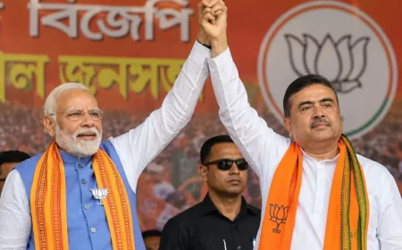 बंगाल में इतिहास रचने की तैयारी! पहली बार BJP का CM लेगा शपथ, Brigade Ground में होगा भव्य समारोह