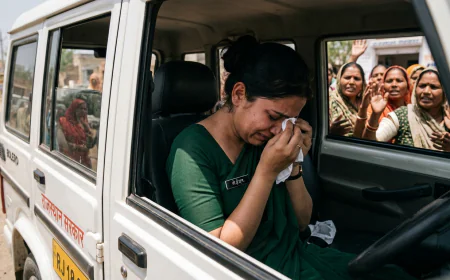 महिलाओं के सवालों के आगे टूट गई महिला अफसर! झुंझुनूं में कार के अंदर फूट-फूट कर रोई JEN