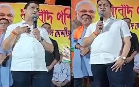 “मुसलमानों के लिए कभी काम नहीं करूंगा?” BJP MLA रितेश तिवारी का कथित Video वायरल