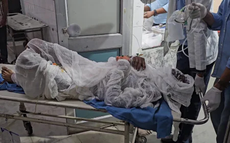 जमीन विवाद में ऐसा क्या हुआ कि बुजुर्ग पर डाल दिया पेट्रोल? 80% झुलसा, गांव में मचा हड़कंप, पुलिस जांच में जुटी