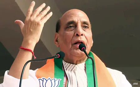 PM मोदी की अपील का असर? रक्षा मंत्री राजनाथ सिंह ने घटाया काफिला, CM भजनलाल संग एक ही कार में पहुंचे मेड़ता