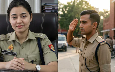 IPS अंशिका वर्मा को सलामी नहीं देने पर सिपाही पर कार्रवाई! क्या है पुलिस सैल्यूट का नियम?