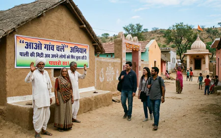 “आओ गांव चले” अभियान: पाली की मिट्टी अब अपने लोगों को फिर बुला रही है