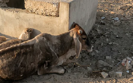 बाड़मेर में भीषण गर्मी में पानी को तरस रही गौमाता, गौवंश की बदहाल हालत ने खड़े किए सवाल