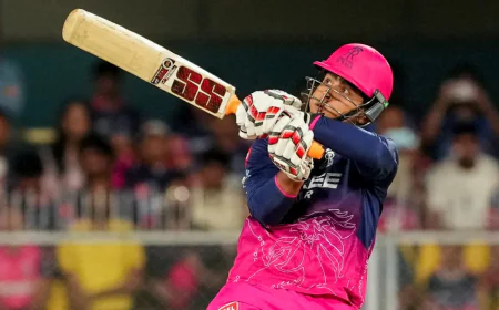 वैभव सूर्यवंशी ने IPL में रचा नया इतिहास, छक्कों की बारिश कर तोड़ा भारतीय रिकॉर्ड