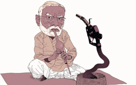 नॉर्वे के अखबार में छपा पीएम मोदी का हाथ में बीन और सपेरे का अवतार, लोगों ने बताया नस्लभेदी